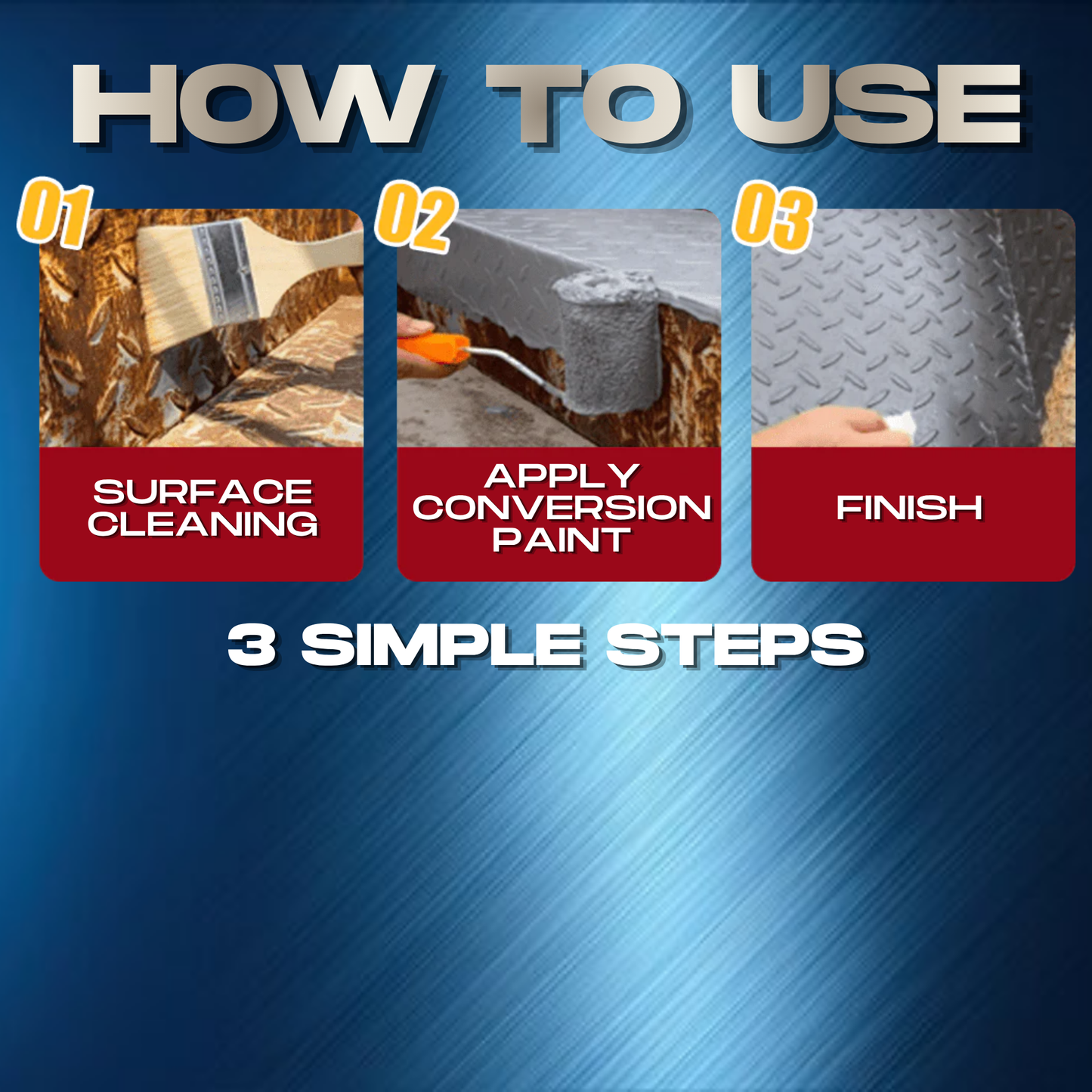 🛎️ SPECIAL OFFER: 50% OFF 🔥 Weatherproof Rust Converter Paint for Metal