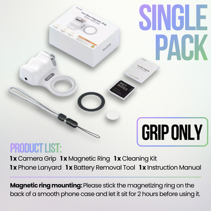 🛎️ LIMITED TIME: 50% OFF 🔥 Magnetic Phone Camera Grip for Pro-Level Shots