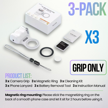 🛎️ LIMITED TIME: 50% OFF 🔥 Magnetic Phone Camera Grip for Pro-Level Shots