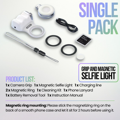 🛎️ LIMITED TIME: 50% OFF 🔥 Magnetic Phone Camera Grip for Pro-Level Shots