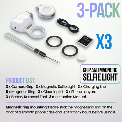 🛎️ LIMITED TIME: 50% OFF 🔥 Magnetic Phone Camera Grip for Pro-Level Shots