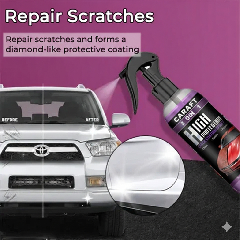 Caraft™ 3 in 1 High Protection Quick Car Coating Spray