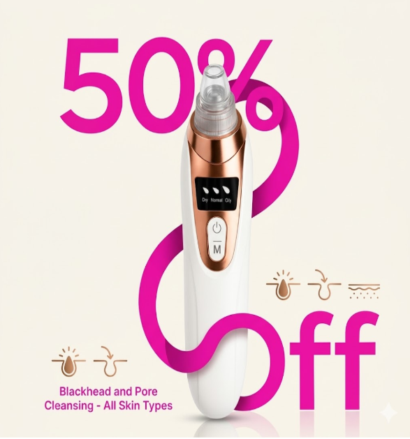 🔥LAST DAY 50% OFF 🔥ClearSlate HydraFacial Pore Vacuum ✨