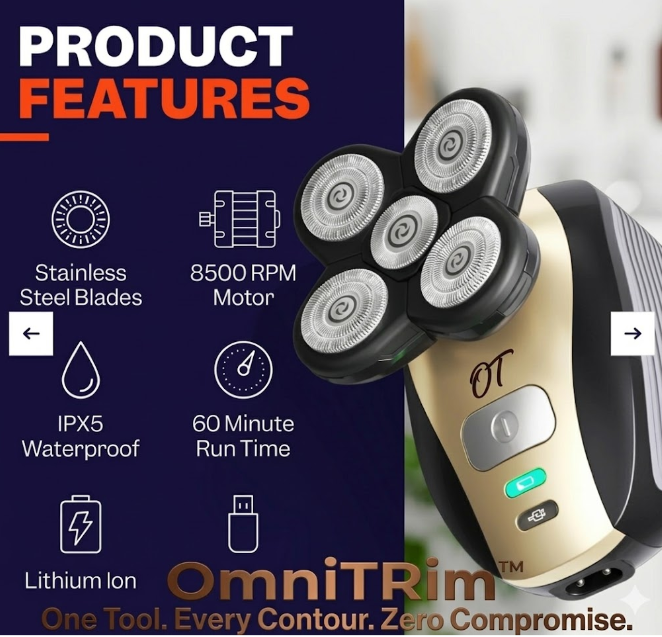 🔥LAST DAY 50% OFF 🔥OmniTrim™ – The Unified Body Grooming System