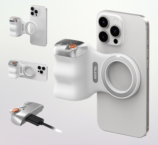 🛎️ LIMITED TIME: 50% OFF 🔥 Magnetic Phone Camera Grip for Pro-Level Shots