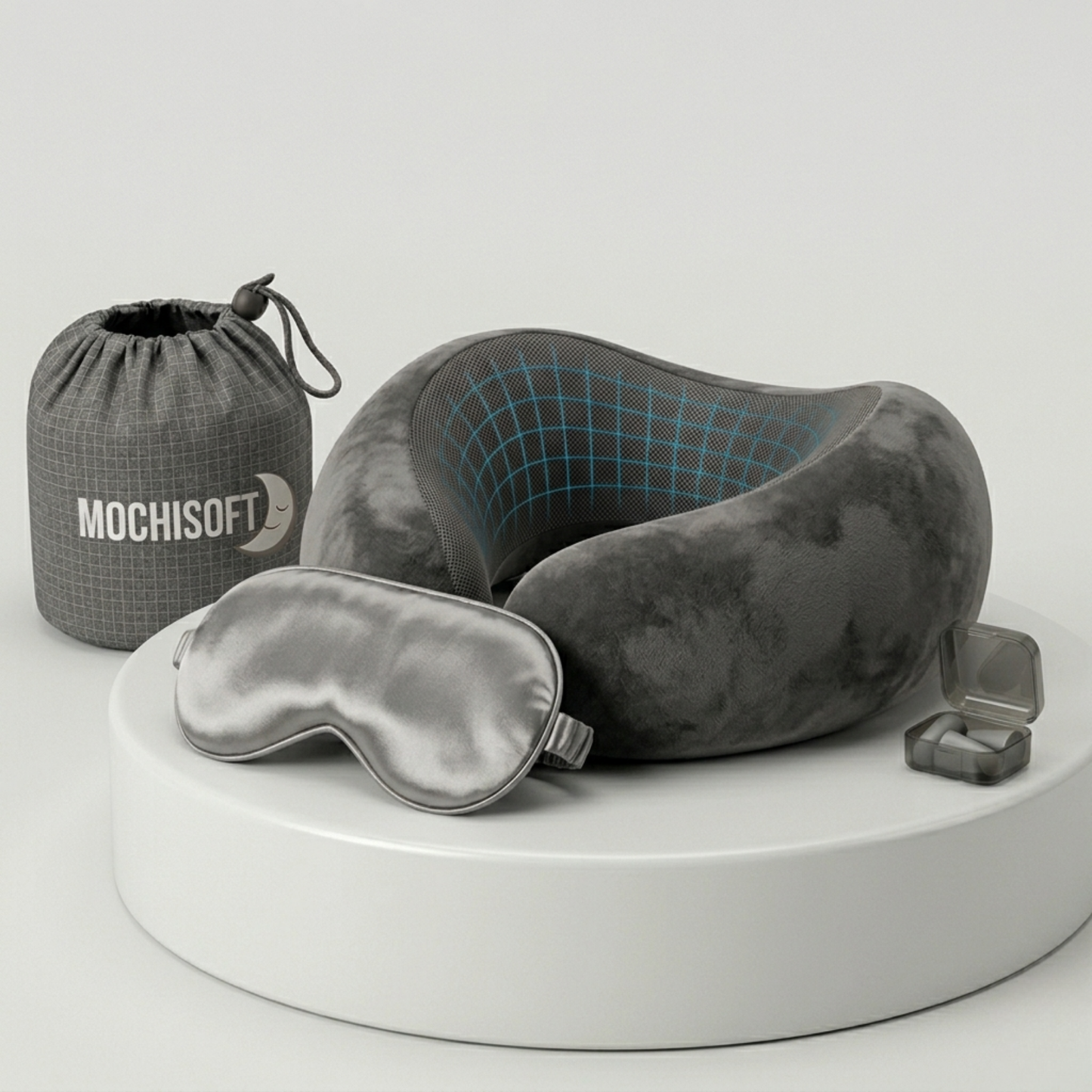 🛎️ SPECIAL OFFER 50% OFF🔥 MochiSoft Travel Pillow Confort Kit 🔥